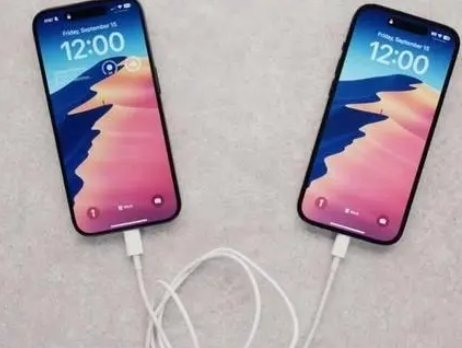 武侯苹果15维修店分享iPhone15可以给安卓充电吗 