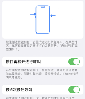 武侯苹果14维修站分享iPhone14如何使用SOS紧急联络 武侯苹果14维修站分享iPhone14如何使用SOS紧急联络