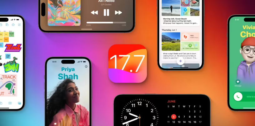 武侯苹果手机维修分享苹果 iOS / iPadOS 17.7.1 正式版推送 